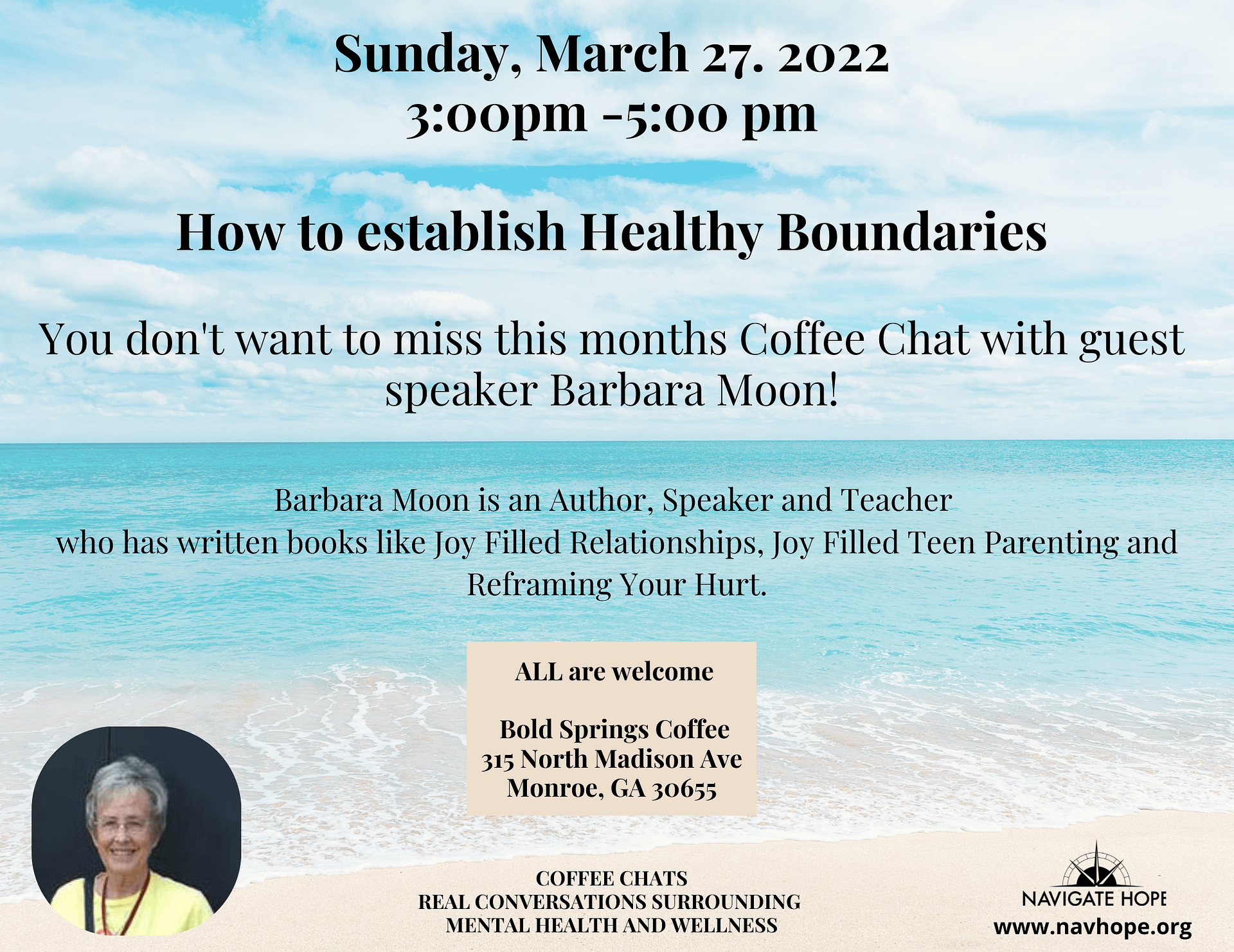 Coffee Chat - How to Establish Healthy Boundaries